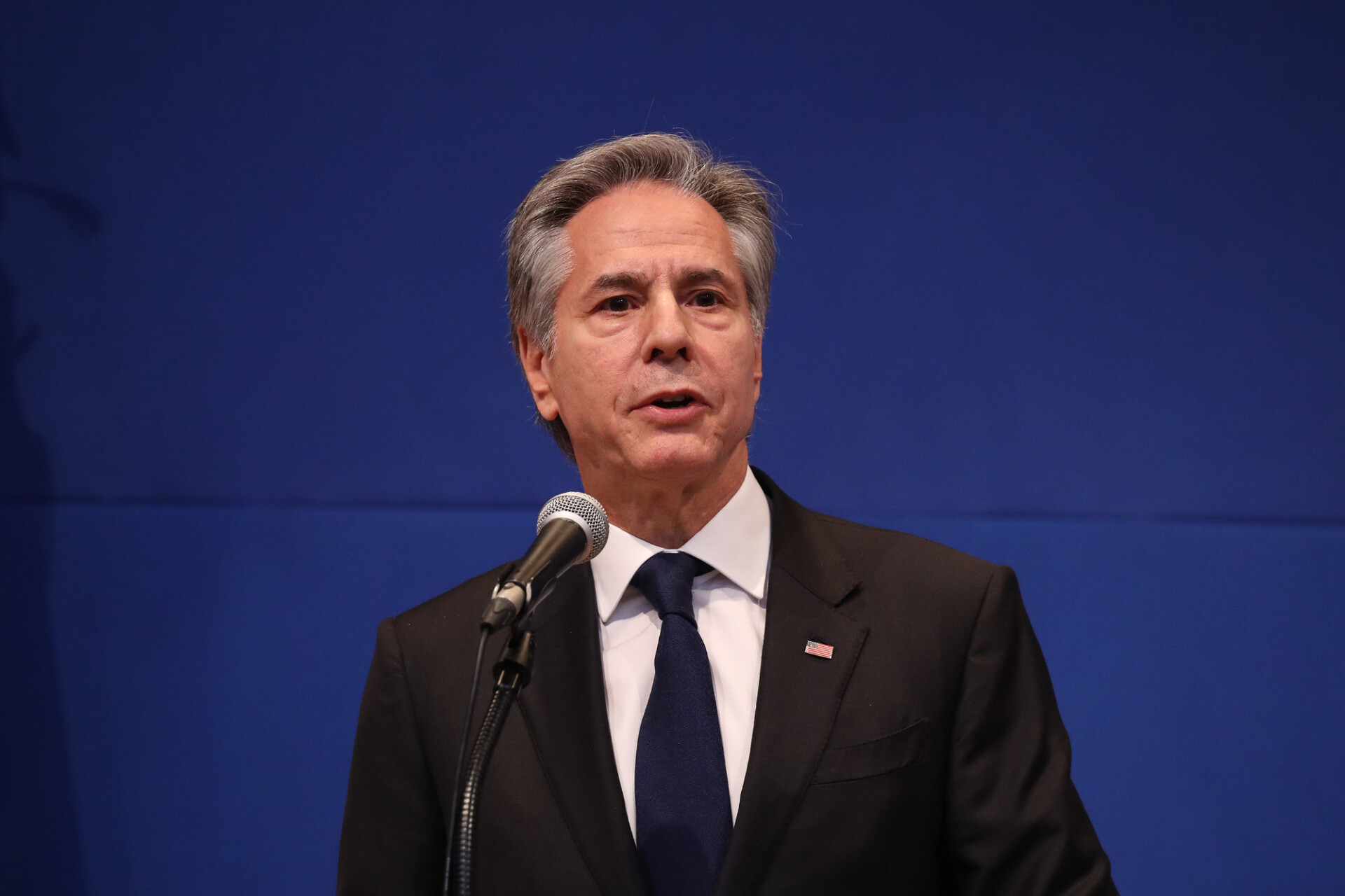 Blinken acknowledges no errors at all in his interviews. Credit: Getty