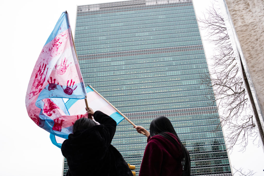 NGOs have pressured international bodies to adopt trans-inclusive language. Credit: Getty