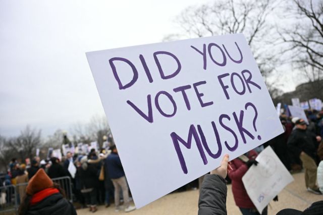 Trump voters sought economic protection and immigration sanity, not for Elon Musk to use his new government gig to stymie regulators overseeing his firms. Credit: Getty