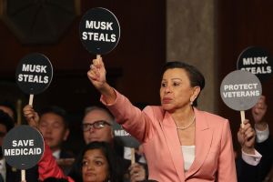 Democrats' protest falls flat at Trump Congress speech