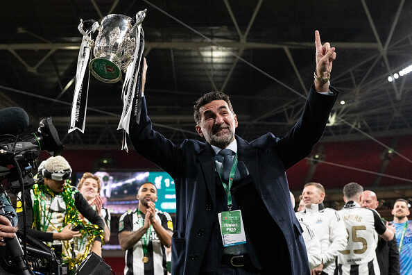 Yasir Al-Rumayyan, Chairman of Newcastle United F.C.  (Credit: by Sebastian Frej/MB Media/Getty)