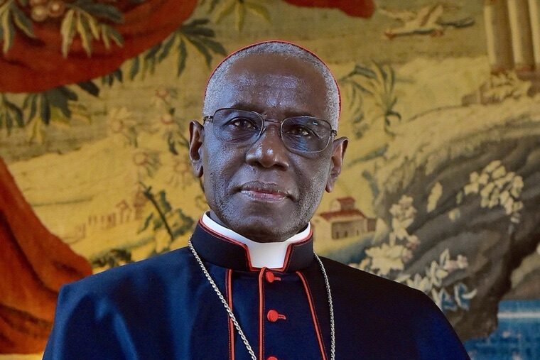 Cardinal Robert Sarah is the people's choice — but not the bookies'. Credit: Robert Sarah