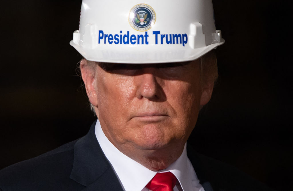 Is the President as interested in worker retraining as he is in tariffs? Credit: Getty