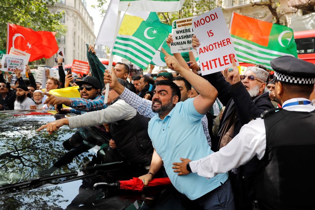 Indo-Pakistani tensions have previously led to unrest in the UK. Credit: Getty