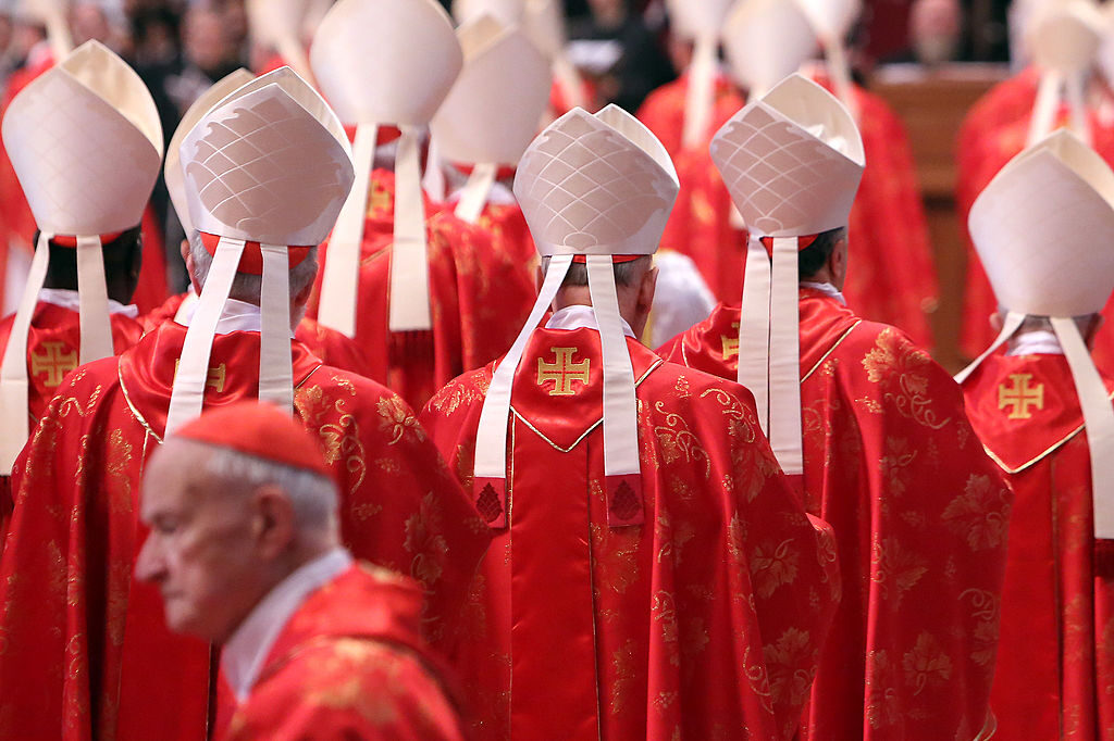 The College of Cardinals can go one of two ways. Credit: Getty