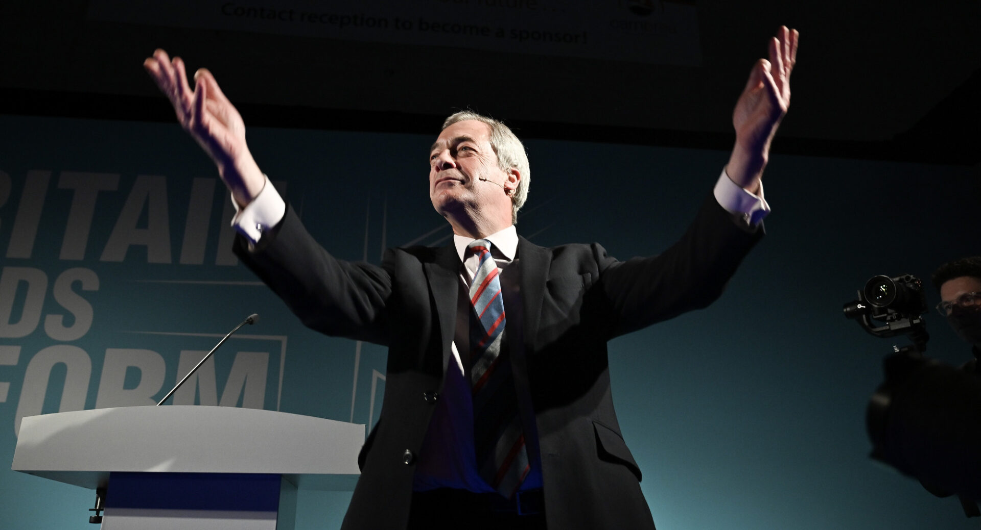 Nigel Farage is due to visit Scotland for the first time since 2019. Credit: Getty
