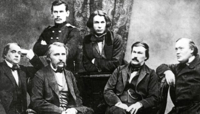 Turgenev, Tolstoy, and other Russian greats. Credit: Getty