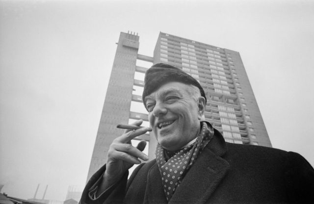 'Ian Fleming hated Ernő Goldfinger so much for blighting Hampstead with a row of modernist houses that he turned him into a Bond villain.' Daily Express / Getty Images