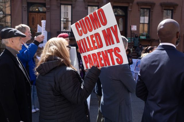 “Who cares?” asked Cuomo at the time. Credit: Getty