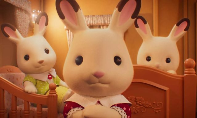 Just for kids: Sylvanian family dolls.
