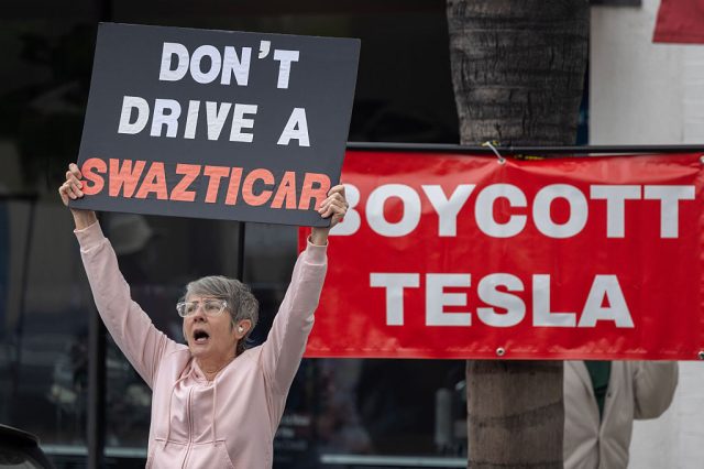 Cheap Chinese EVs are the real enemy. Credit: Getty