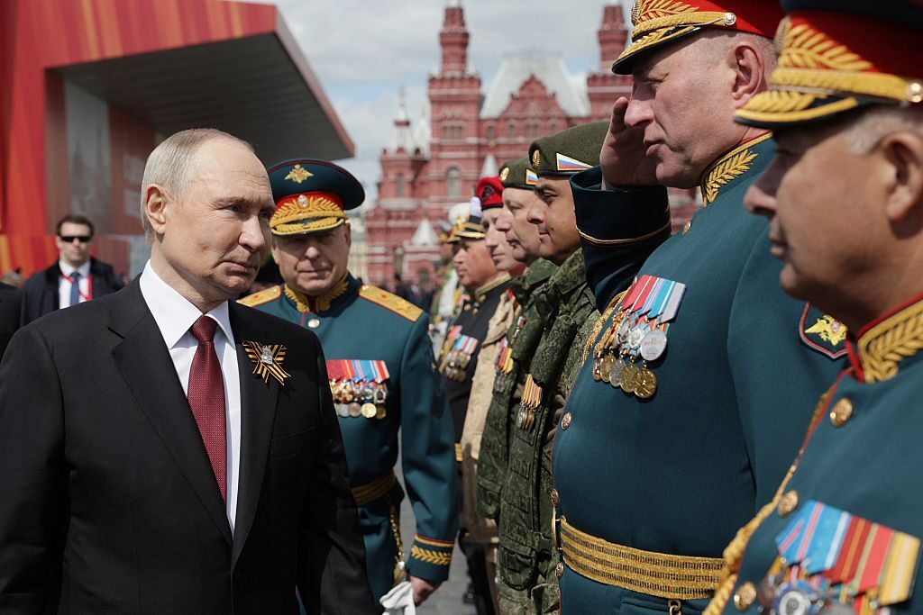 The Russian President's maximalist position will be difficult to renege on. Credit: Getty