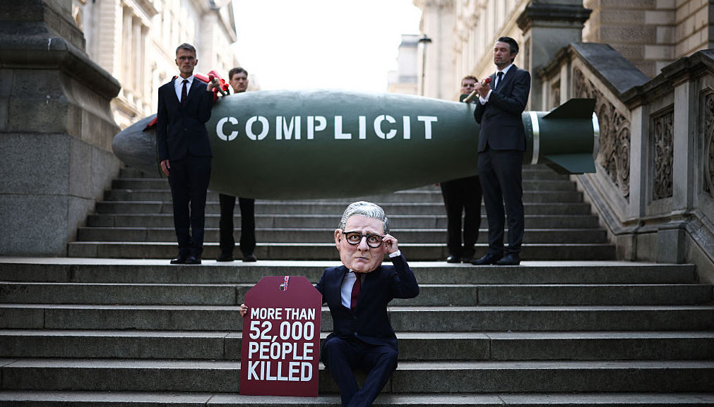 Starmer has failed to placate anti-Israel activists. Credit: Getty

