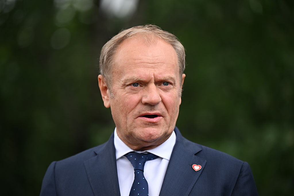 Tusk’s embrace of Poland First-style rhetoric has left him backed into a corner. Credit: Getty