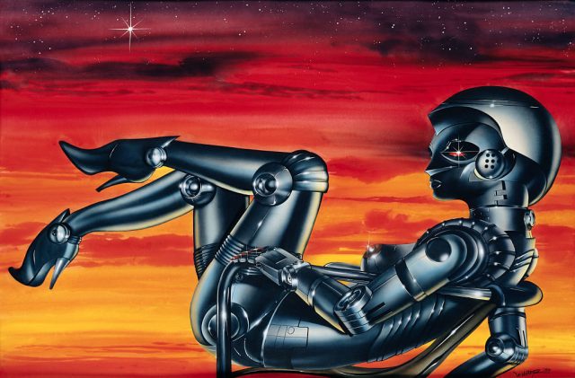 What would an enhanced human look like? Forrest J. Ackerman Collection/Corbis/Getty Images