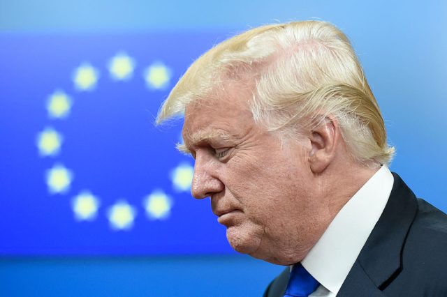Trump recently announced a 50% tariff on EU goods. Credit: Getty