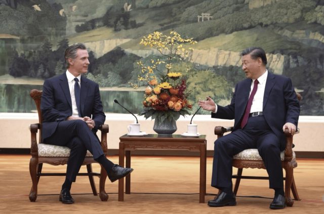 Newsom was the first US Governor to visit China in four years. Credit: Governor's Office