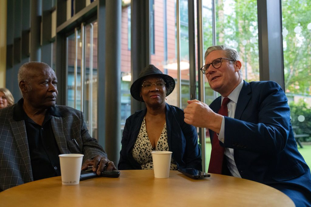 Keir Starmer marks Windrush Day in South London last year. Credit: Getty