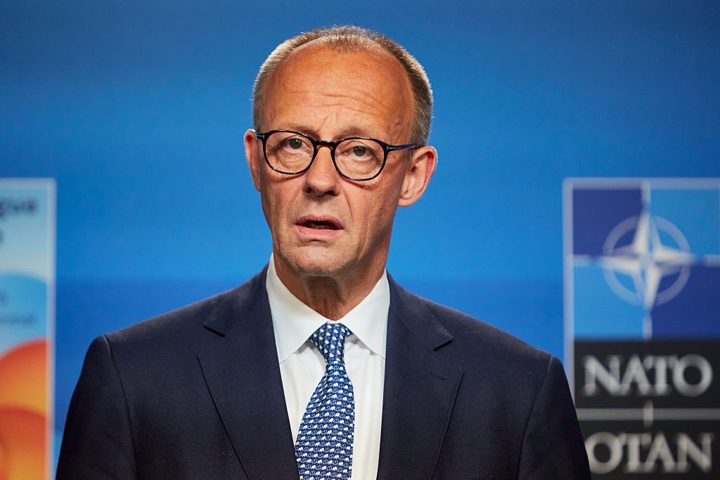 What's an unpopular chancellor to do? Credit: Getty