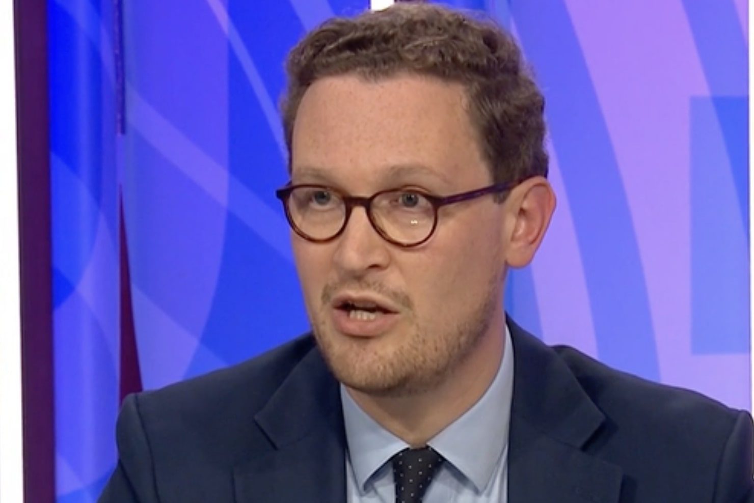 The Treasury Secretary falsely claimed that most Channel migrants were women and children. Credit: BBC