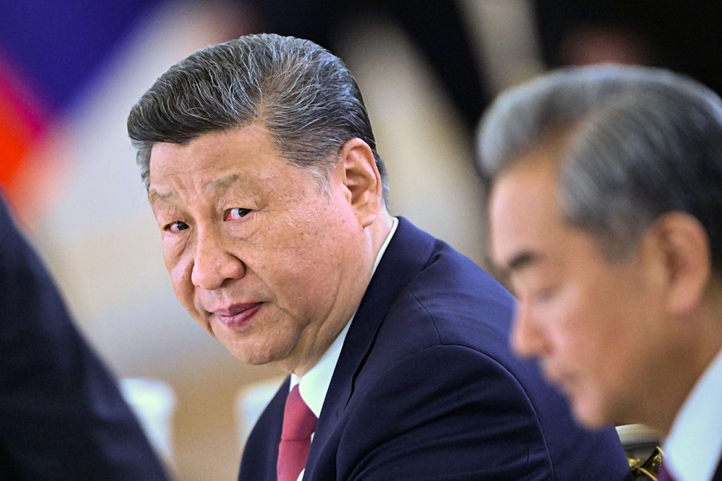 Xi Jingping has this week shifted his tone on Beijing's export strategy. Credit: Getty