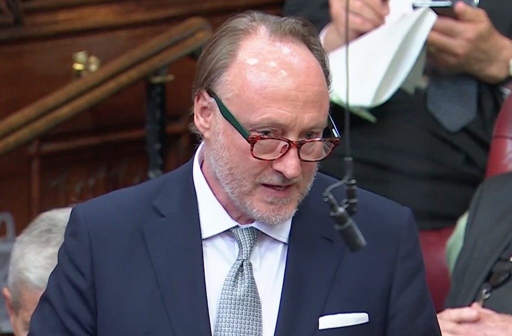 Lord Roberts speaking in the House of Lords on 1 July. Credit: House of Lords