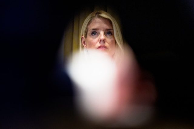 Can Pam Bondi correct course? Credit: Getty