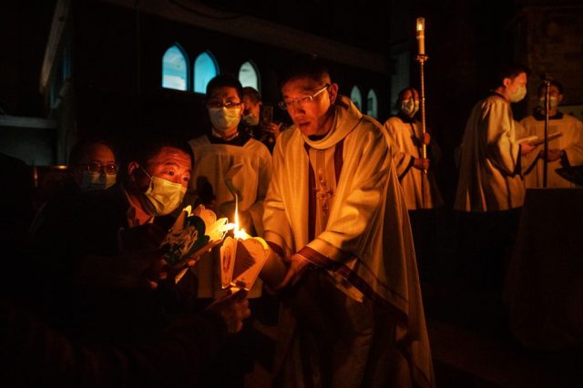 The dawn of a Christian century? Kevin Frayer/Getty Images.