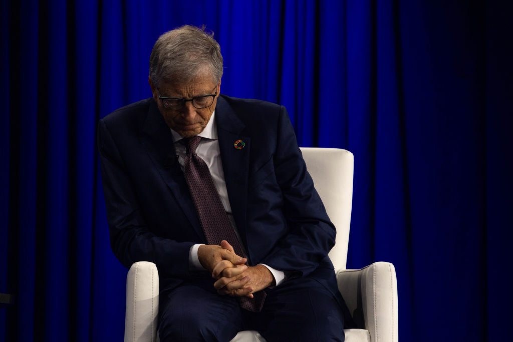 The Gates Foundation has quietly cut links with a firm linked with the Democrats. Credit: Getty