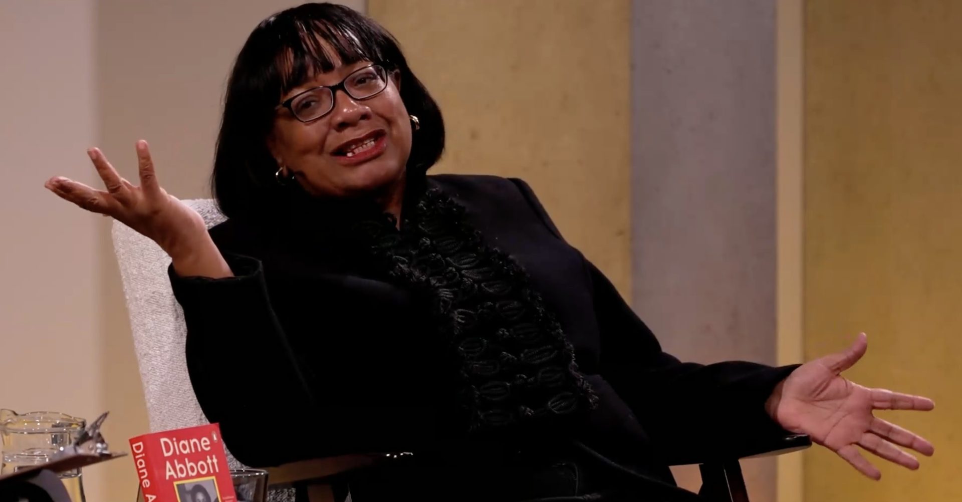 Abbott gave her first sit-down interview since her second suspension from Labour. Credit: Edinburgh International Book Festival