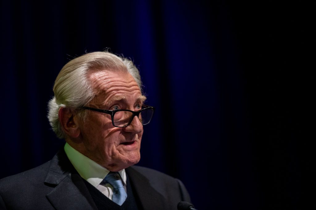 Michael Heseltine yesterday pointed to Britain's ‘uneasy racial tension’. Credit: Getty