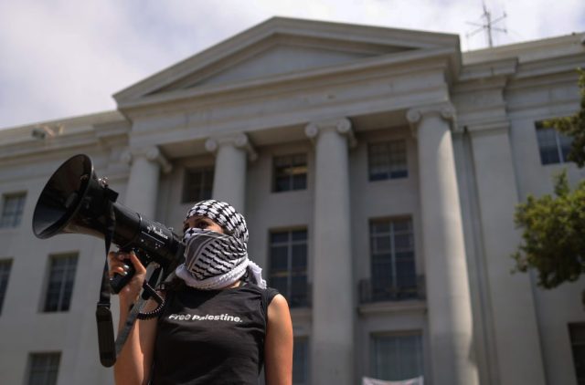 Palestine has become an animating issue on campuses across America. Credit: Getty