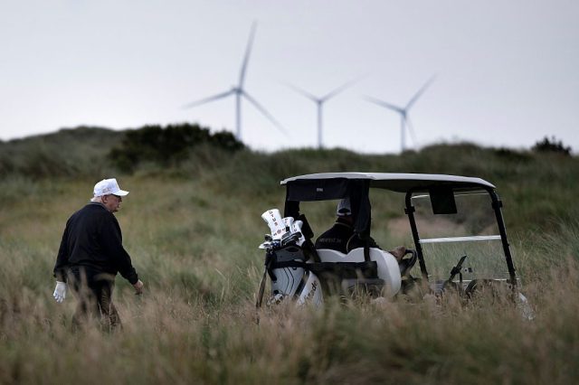 Trump wants to avenge his loss in Aberdeen. Brendan Smialowski/ AFP/Getty Images