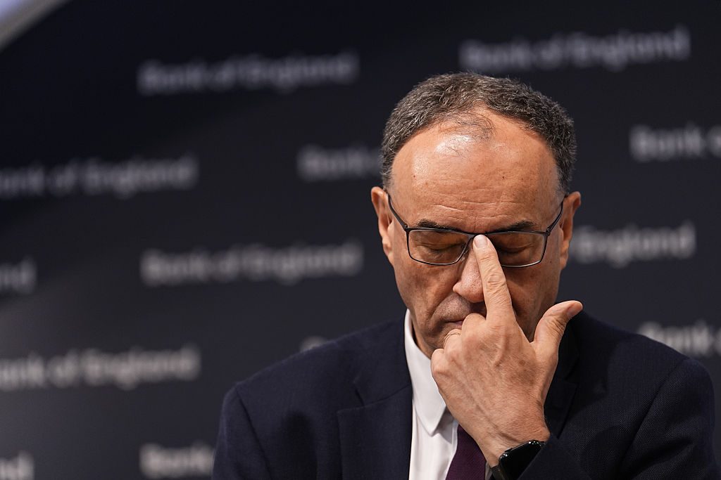 Bank of England Governor Andrew Bailey. Credit: Getty