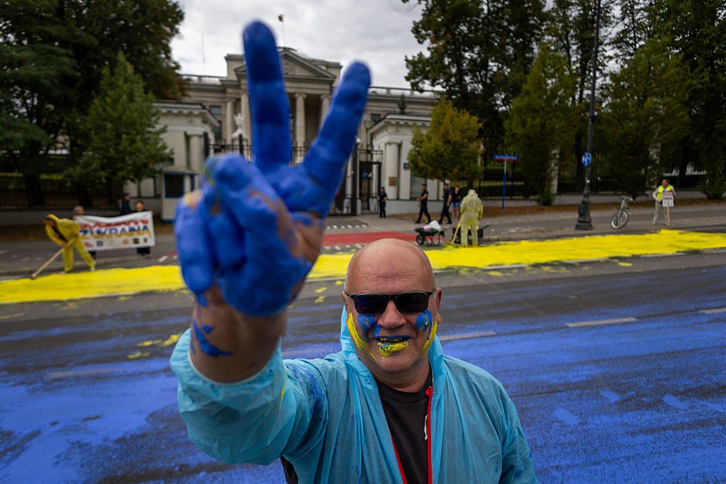 Not all Poles have turned against Ukraine. Credit: Getty