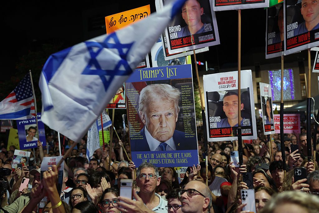 'Israel might be the only place on earth where Donald Trump is primarily a unifying rather than divisive figure.' Credit: Getty