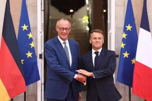 Neither Germany nor France are the innovative nations of yore. Photo by MANON CRUZ/POOL/AFP via Getty Images