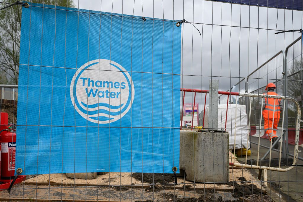 'Politicians do not think Britons can afford to invest in their own water industry.' Credit: Getty