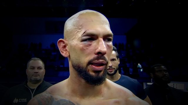 Tate's defeat by Chase DeMoor showed the limitations of his philosophy of masculinity. Photo: YouTube