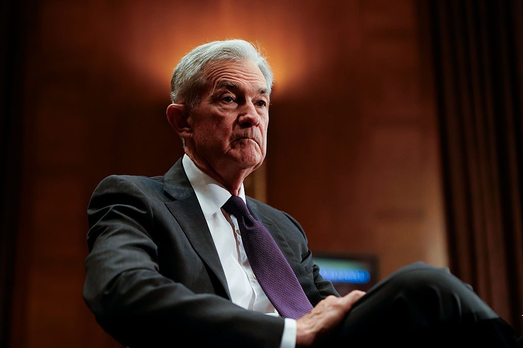 Fed Chair Jerome Powell is being criminally investigated. Credit: Getty