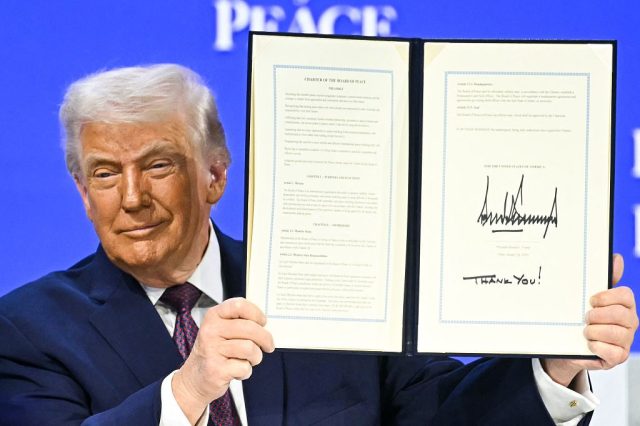 The President inaugurated the project at Davos this week. Credit: Getty