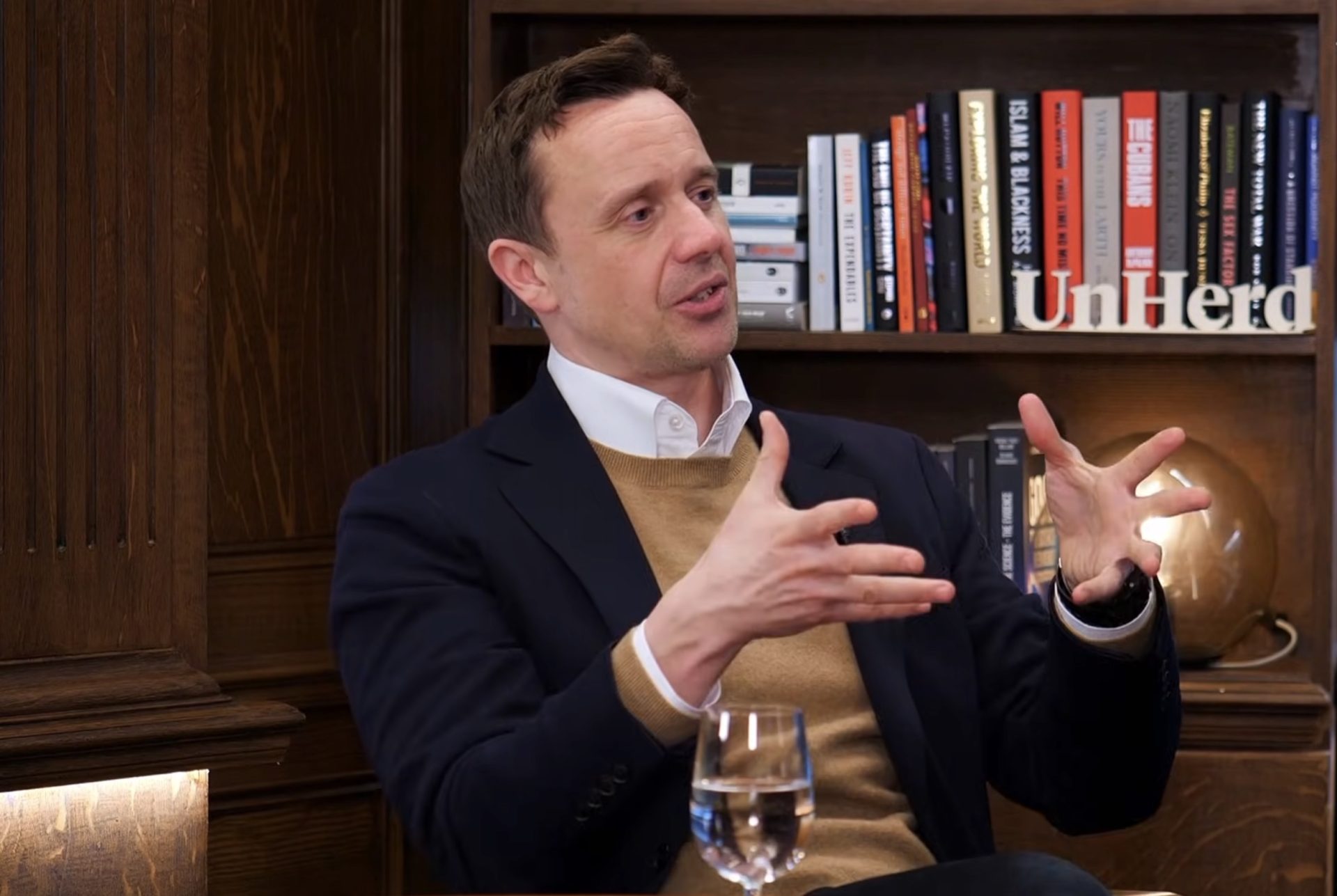 John Bew speaks to UnHerd. Credit: UnHerd/YouTube