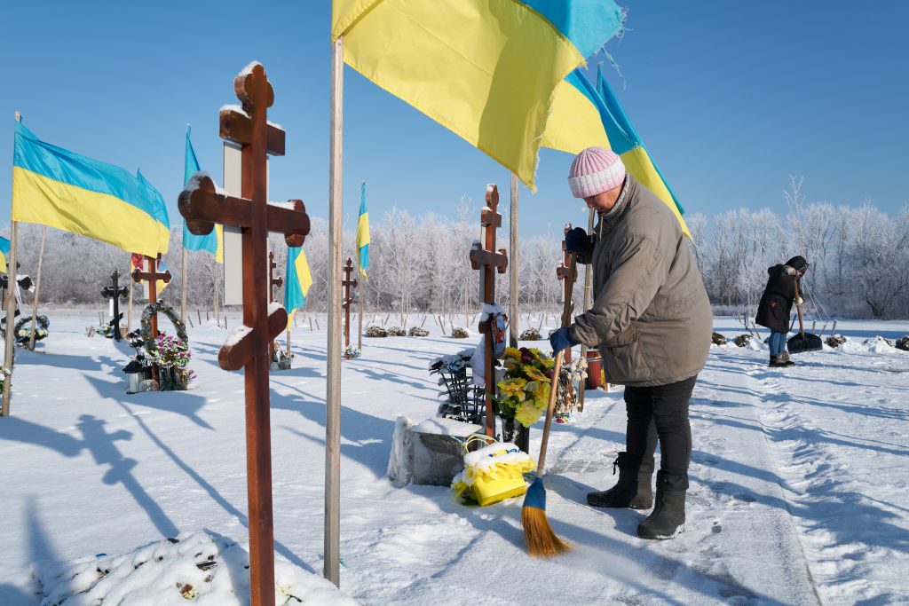 Ukrainians stress that current conditions are the worst they've been since the start of the war. Credit: Getty.