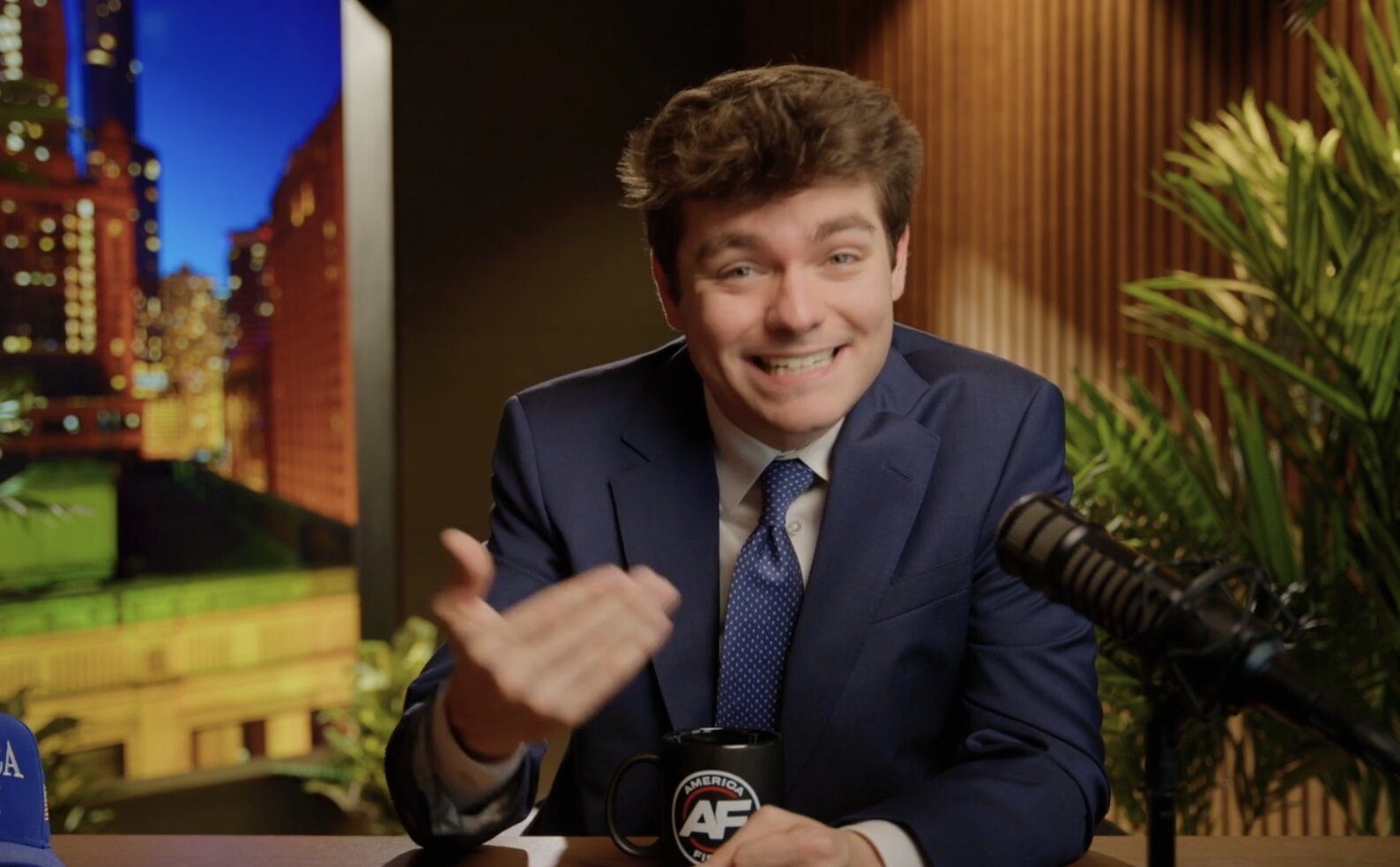 Is he really one of the most influential Chicagoans? Credit: Nicholas J Fuentes/Rumble