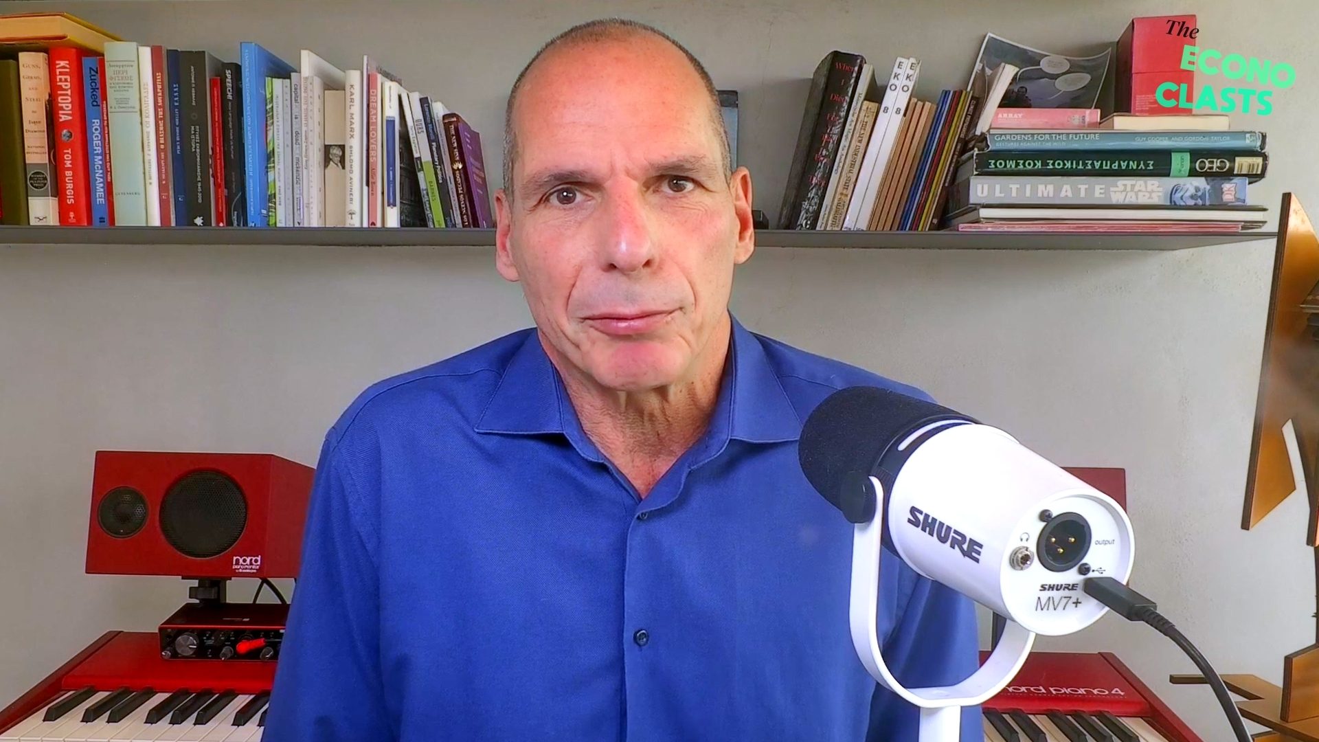 Varoufakis once said that Britain should stay in the bloc and seek reform from within. Credit: The Econoclasts/UnHerd. 