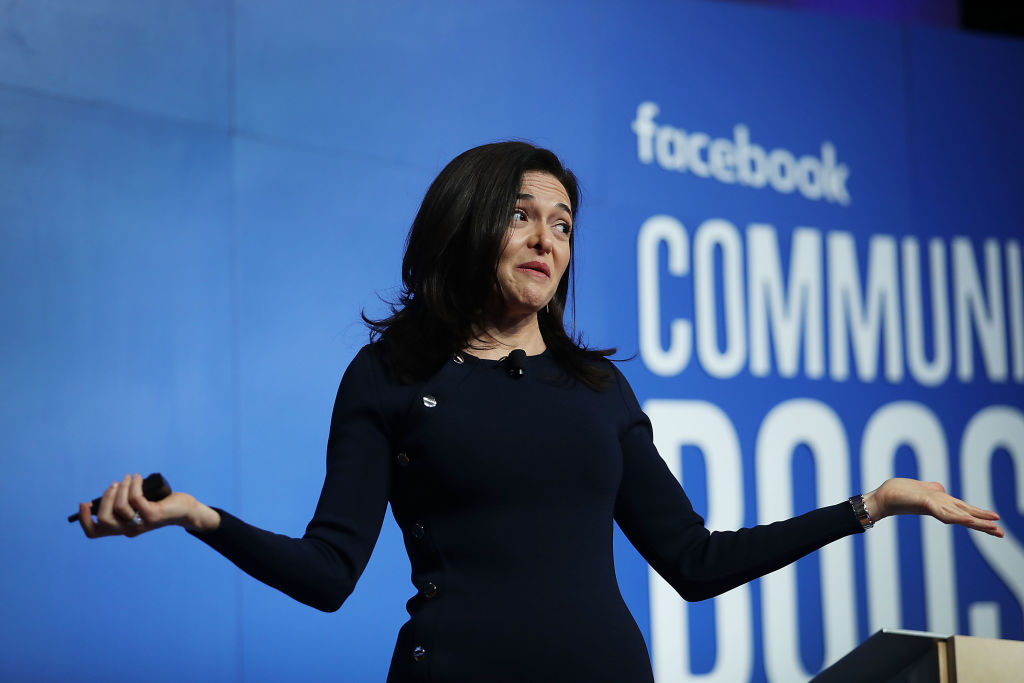‘Sandberg’s crusade is exemplar elitist feminism.’ Credit: Getty