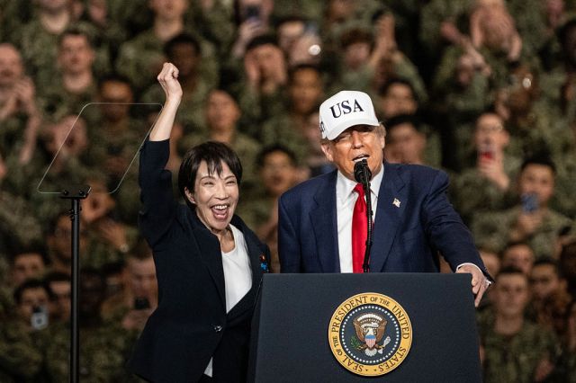 Today will be a test of Sanae Takaichi’s diplomatic skills. Credit: Getty
