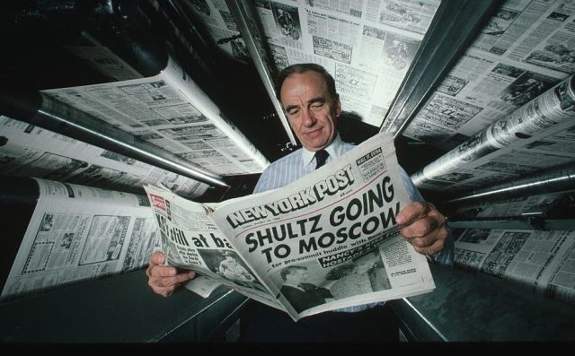 'Mr Murdoch is trying to smash our union.' (Roger Ressmeyer/Corbis/VCG/Getty)