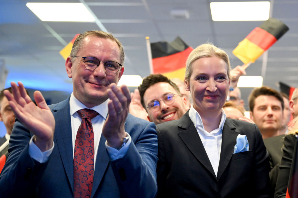 'The AfD has no uniform position on external matters.' Credit: Getty.