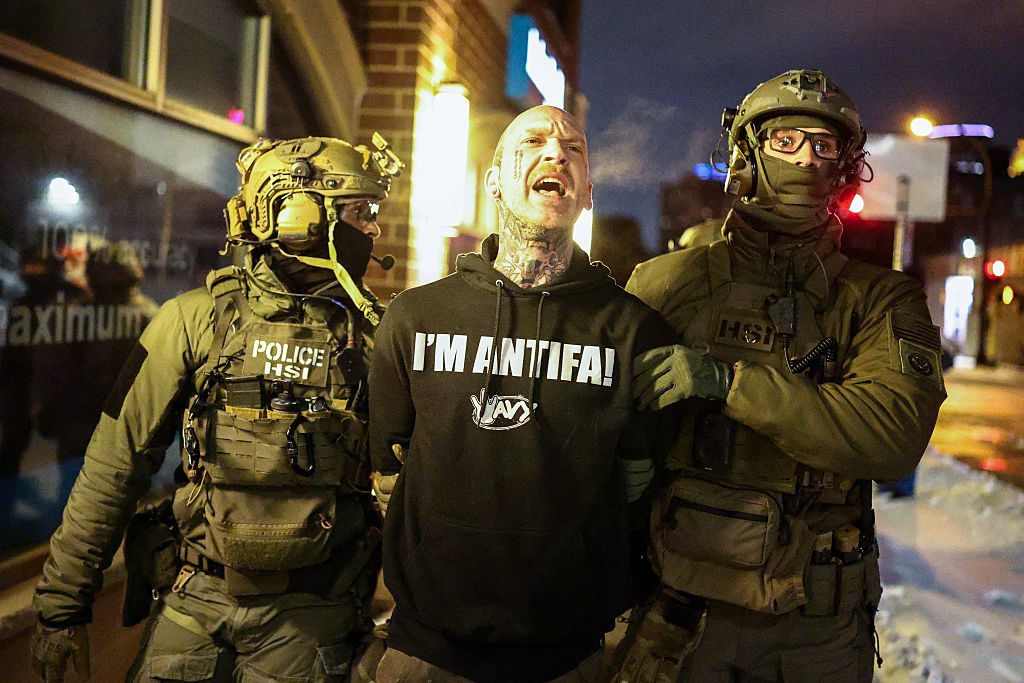 Antifa operates as a global, decentralised network. Credit: Getty